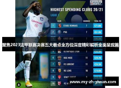 聚焦2023法甲联赛决赛五大看点全方位深度精彩解析全面呈现篇