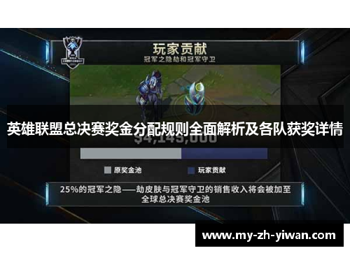 英雄联盟总决赛奖金分配规则全面解析及各队获奖详情 英雄联盟总决赛奖金分配规则全面解析及各队获奖详情